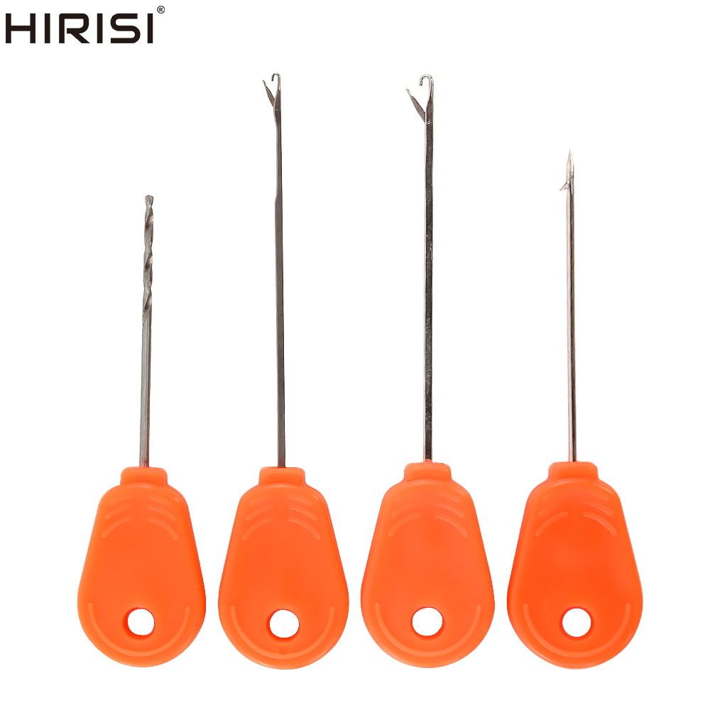 Fishing Hook Sharpener - Hirisi 4pcs Carp Fishing Bait Needle
