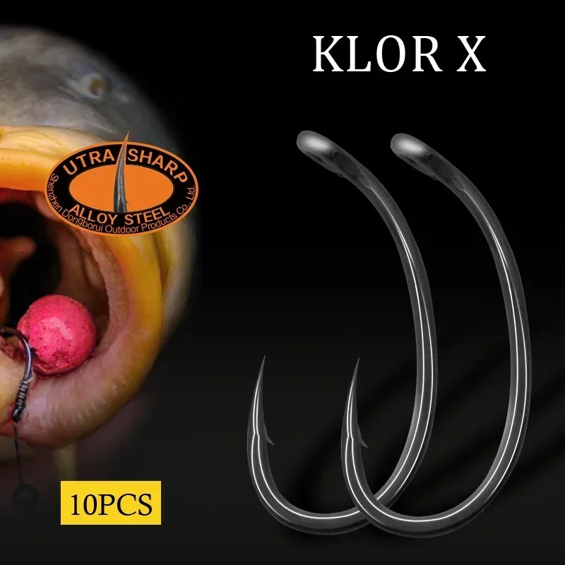 10pcs Carp Fishing Hook Curved - Fishing Hook Assortment review and price